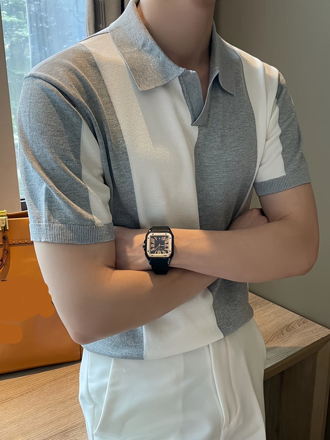 Ademende Heren Polo met Korte Mouwen – Stijlvol & Comfortabel