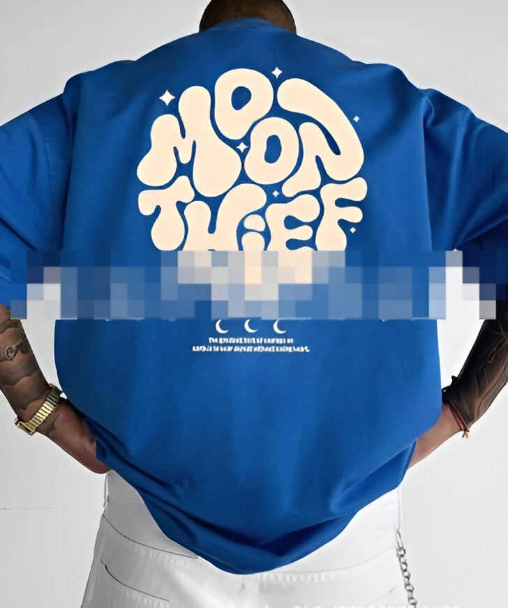 Ademend Heren T-shirt met Stijlvolle Grafische Print – Casual Comfort