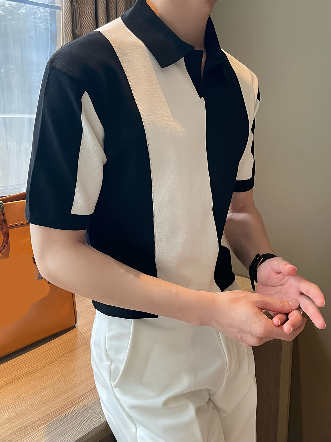 Ademende Heren Polo met Korte Mouwen – Stijlvol & Comfortabel