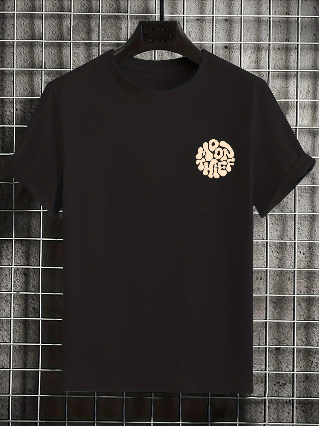 Ademend Heren T-shirt met Stijlvolle Grafische Print – Casual Comfort