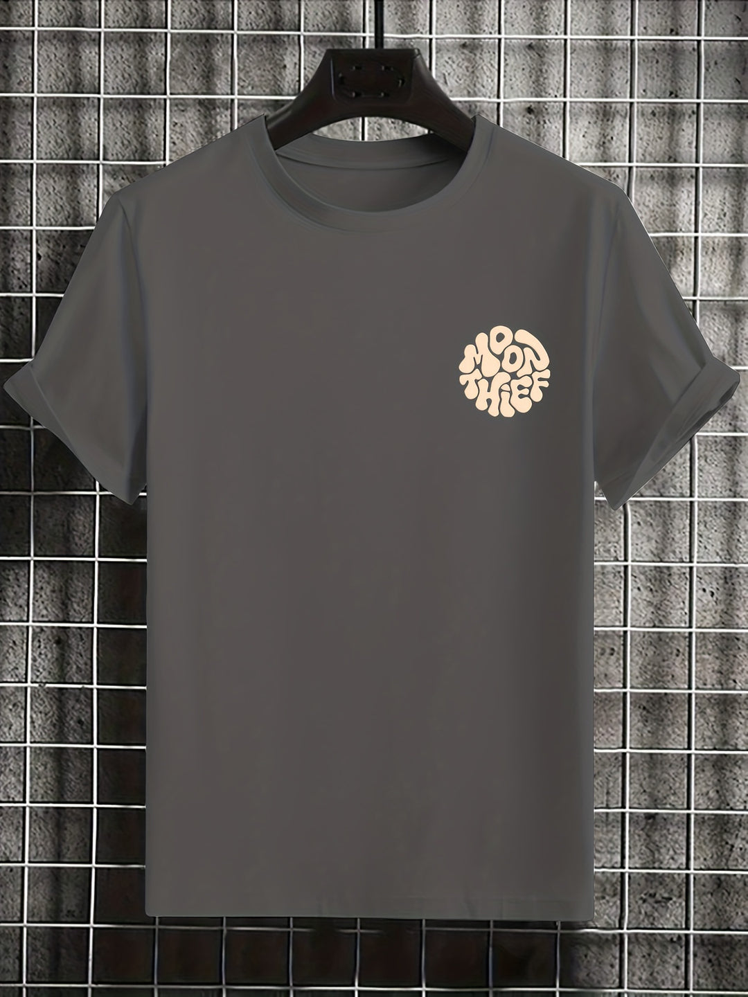 Ademend Heren T-shirt met Stijlvolle Grafische Print – Casual Comfort