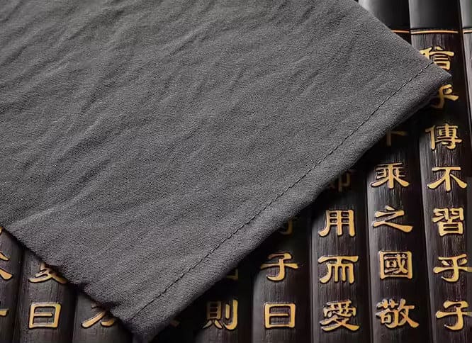 Linnen Dames Set met Lange Mouwen en Oosterse Look