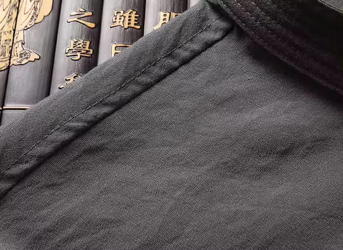 Linnen Dames Set met Lange Mouwen en Oosterse Look