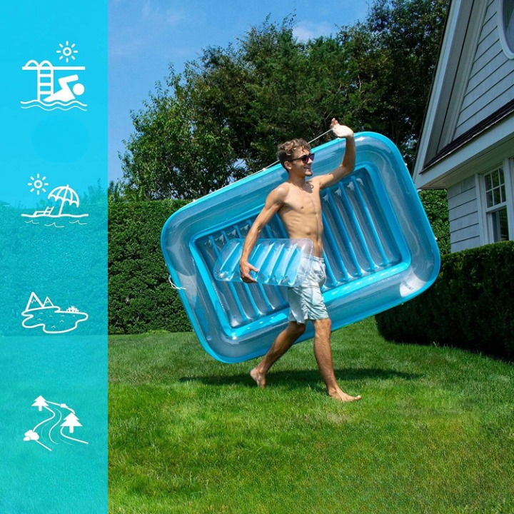 Opblaasbare Zonnebed Lounger voor Ultiem Relaxen Buiten