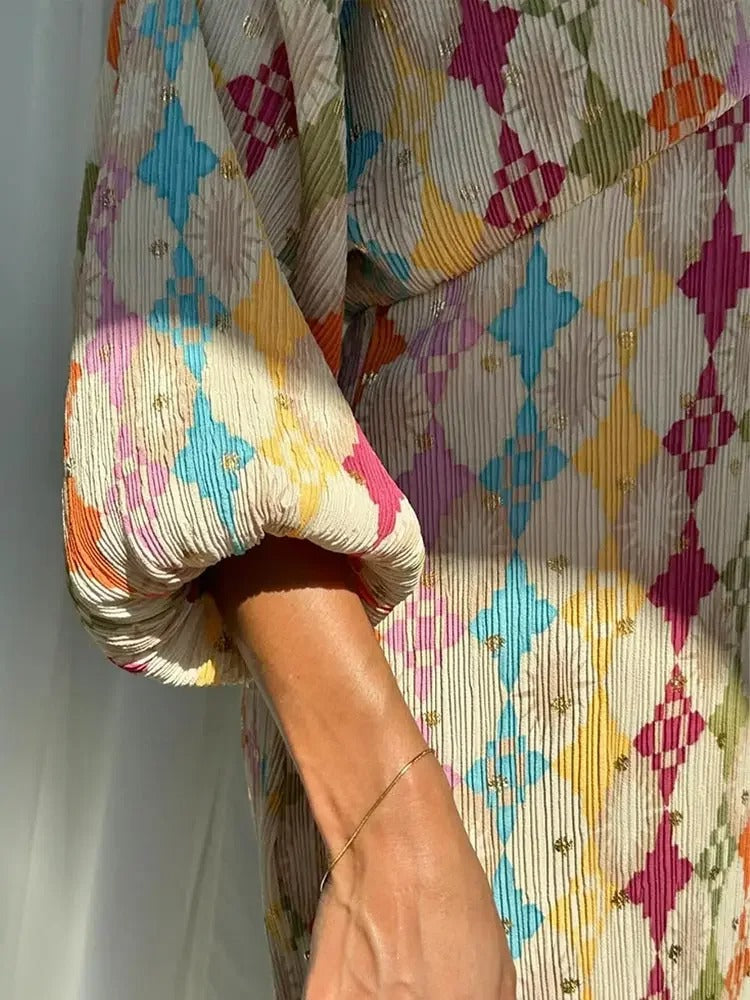 Tropische Dames Zomerset met Jurk