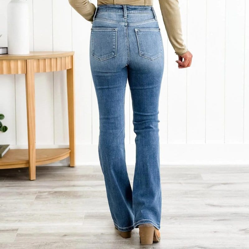 Dames jeans met buikcontrole en stretch