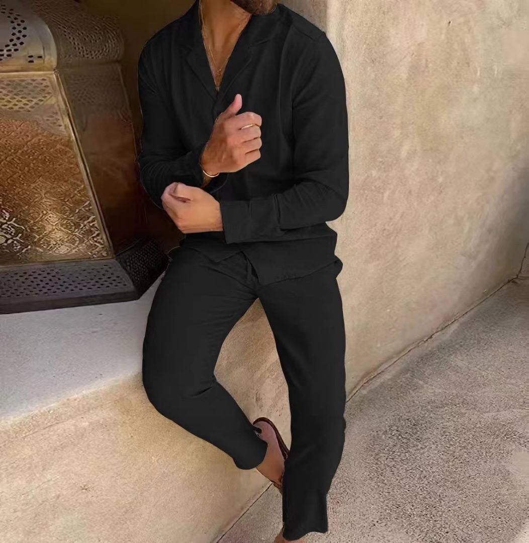 Linnen Zomerset voor Heren – Ademend & Stijlvol Twee-Delig