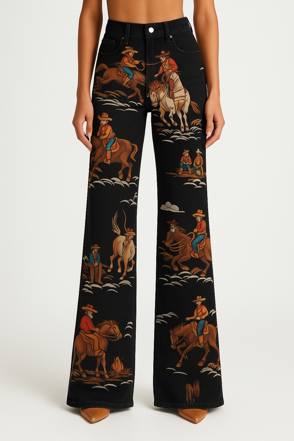 Luchtige Wide Leg Damesjeans – Comfort & Stijl