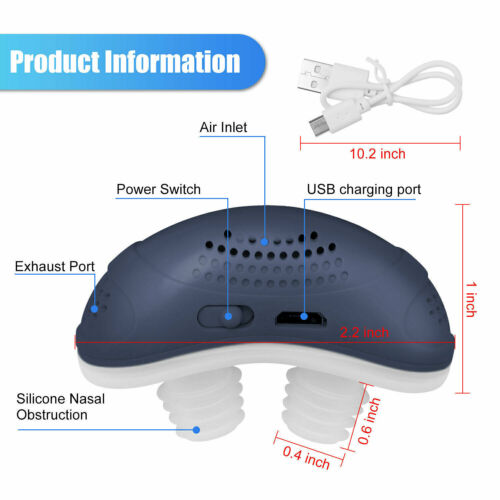 Compact Wearable Snore-Reduction Device – Portable Sleep Device
