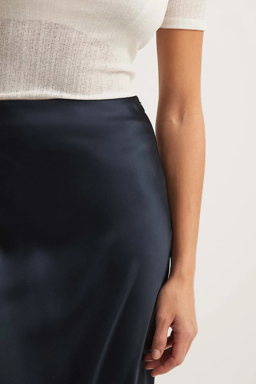 Satijnen Midirok Dames – Tijdloze Elegantie en Comfort