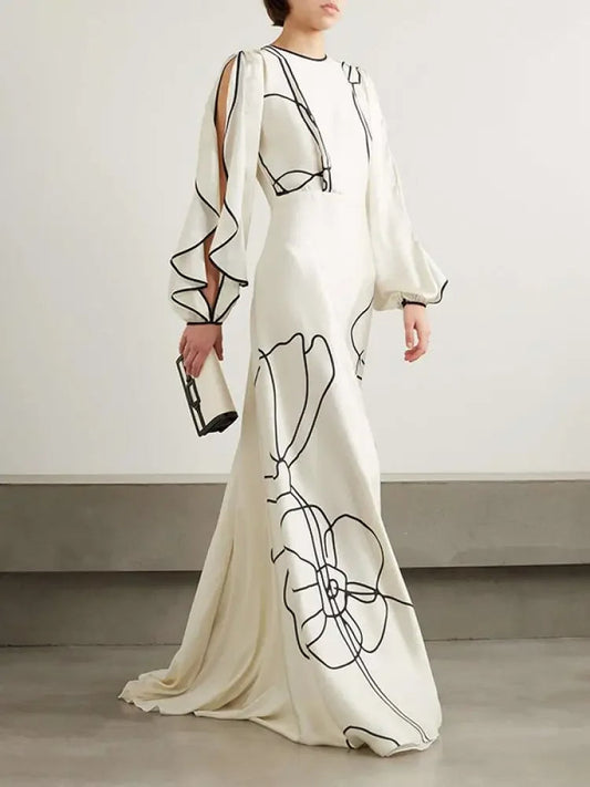 Women’s Summer Pleated Floral Dress