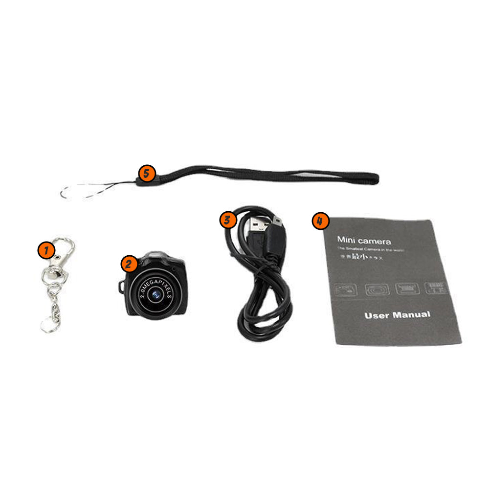 Digitale Mini HD Camera – Compact & Oplaadbaar